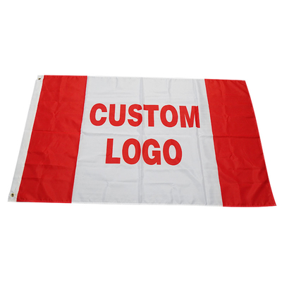 In kỹ thuật số Cờ Polyester tùy chỉnh Biểu ngữ cờ quốc gia 100% Polyester hai mặt