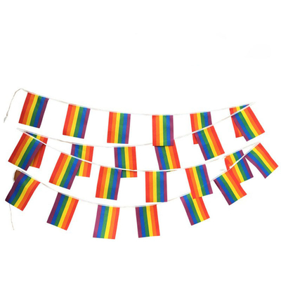 Trang trí Cờ LGBT Polyester Cầu vồng Kiêu hãnh Kiêu hãnh Phong cách bay