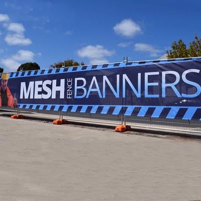 In kỹ thuật số Banner quảng cáo ngoài trời Biểu ngữ sự kiện hàng rào