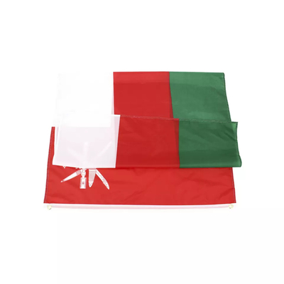 Cờ tùy chỉnh Cờ 3x5 Ft 100% Polyester Cờ quốc gia Oman