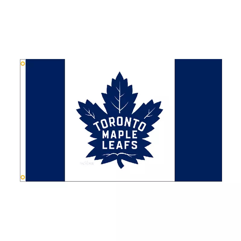 Giao hàng nhanh Cờ tùy chỉnh Cờ lá phong Toronto Cờ đội nóng NHL